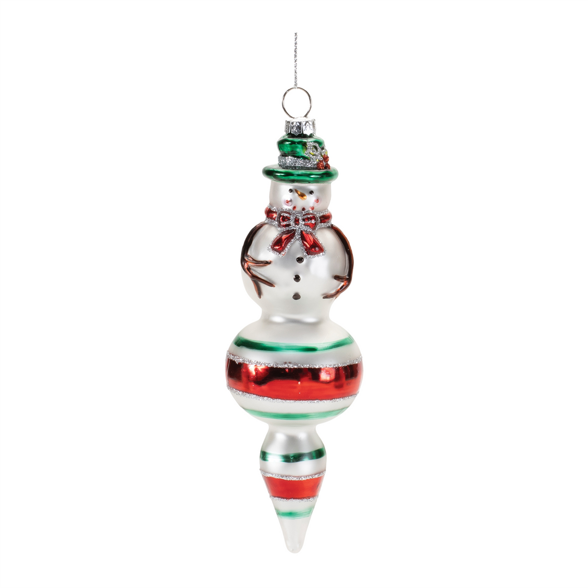 Snowman Drop Ornament (Set of 12)