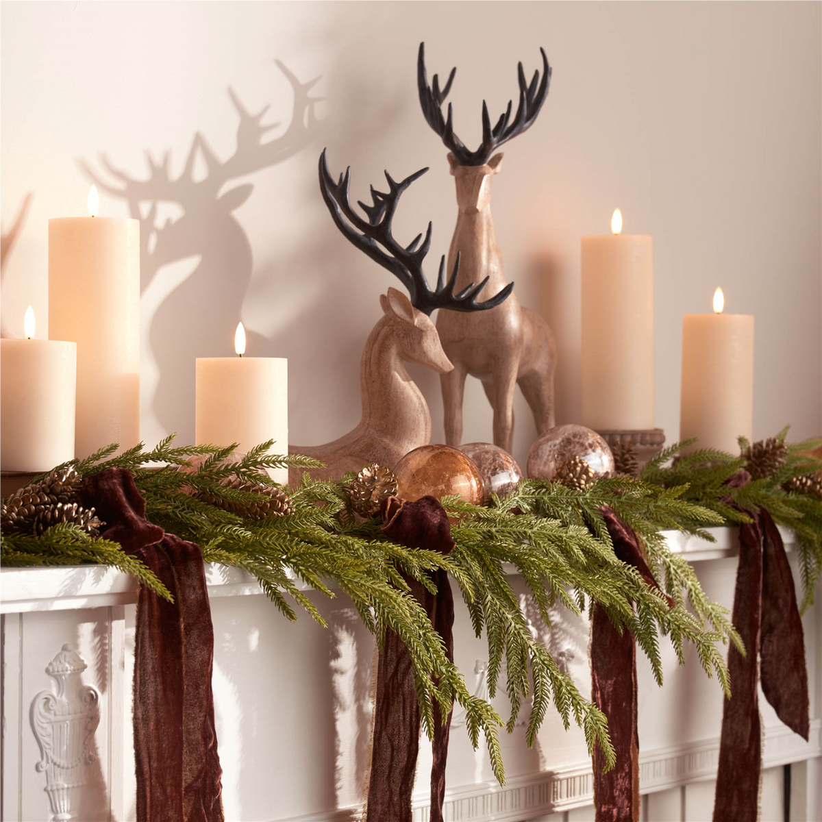 Winter Pine Garland (Set of 2)