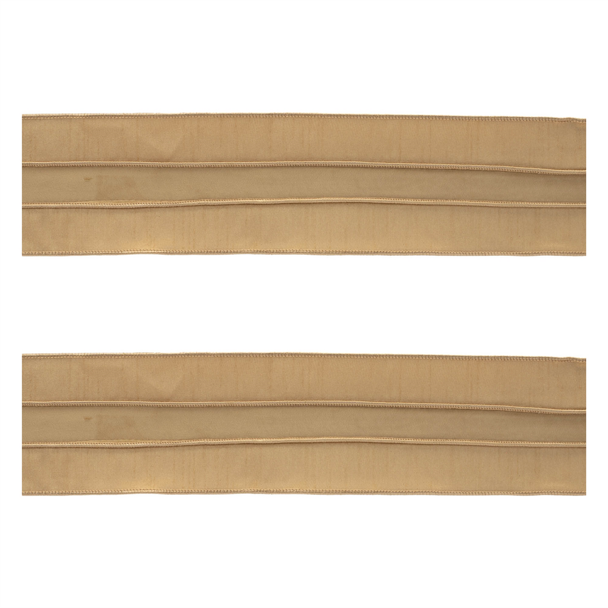 Gold Wired Ribbon (Set of 2) -Ship Only