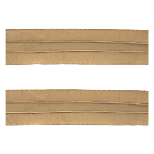 Gold Wired Ribbon (Set of 2) -Ship Only