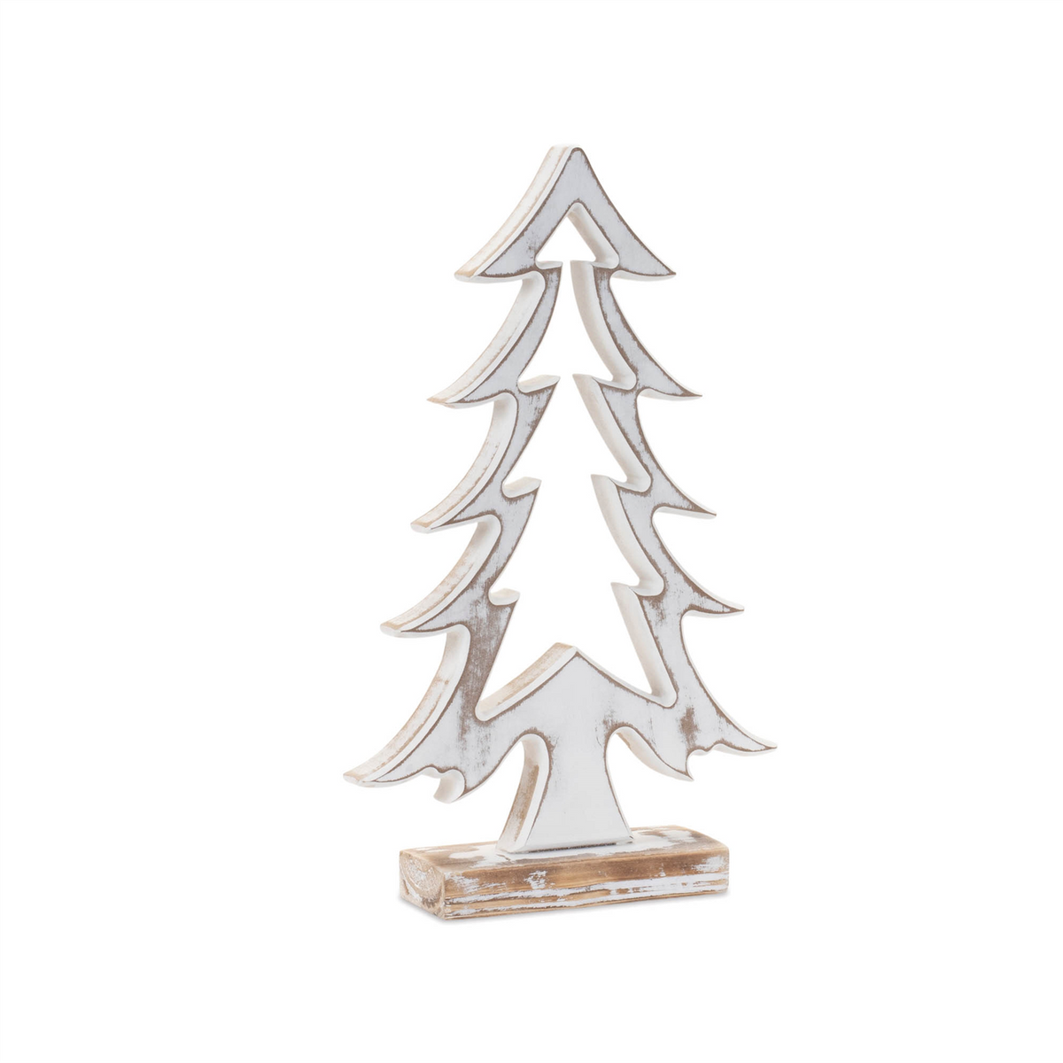 Tree Cut-Out (Set of 3) 11.5"H, 15"H, 18"H Wood -Ship Only