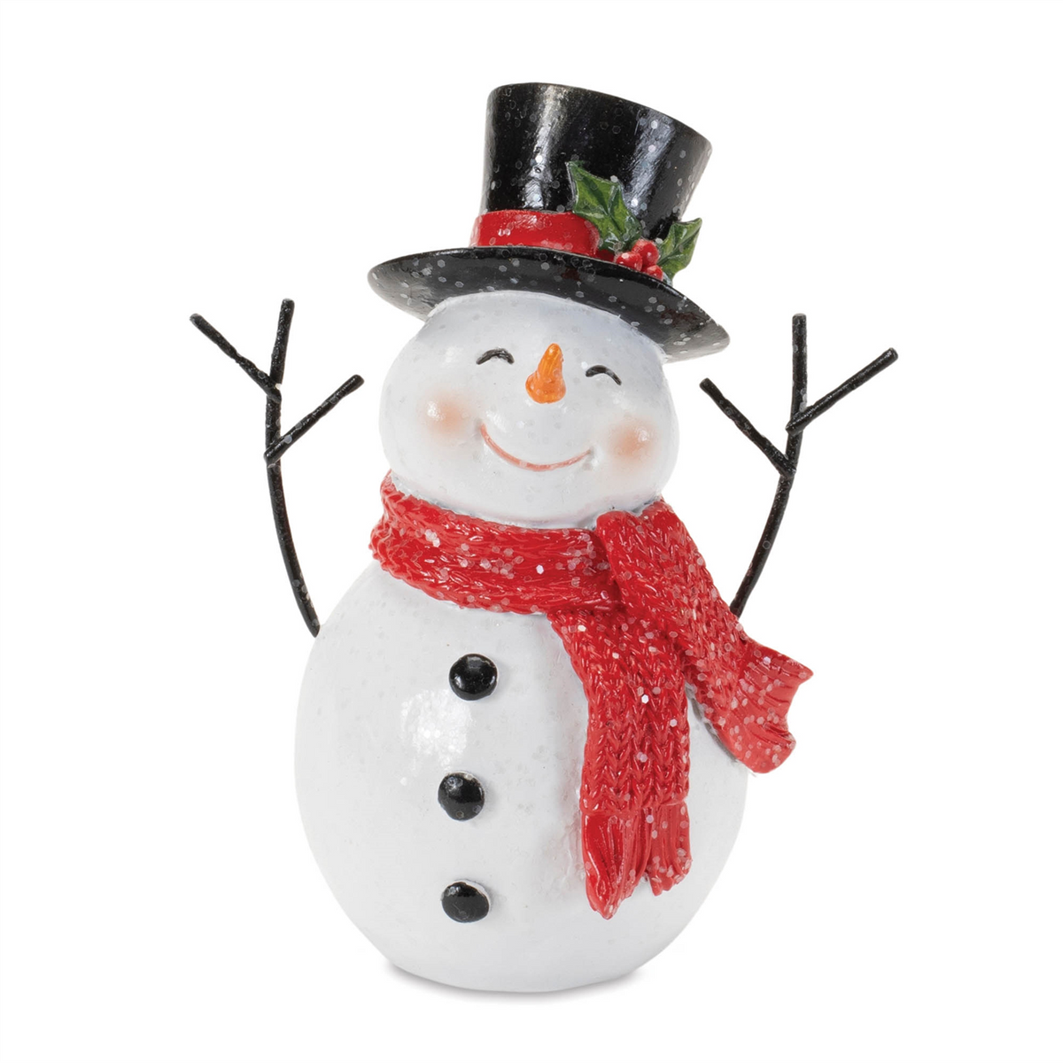 Holiday Snowman Figurine (Set of 3) -Ship Only