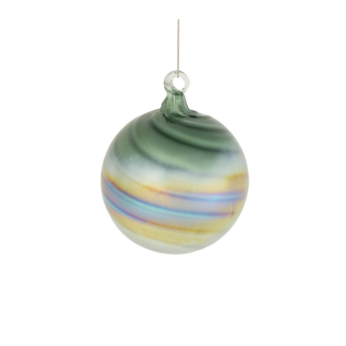 Ornament (Set of 12) 4"D, 6"H Glass -Ship Only
