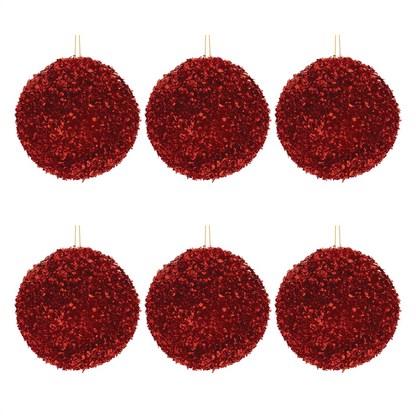 Sequin Ball Ornament (Set of 6)