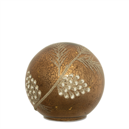 LED Pinecone Globe (Set of 2)
