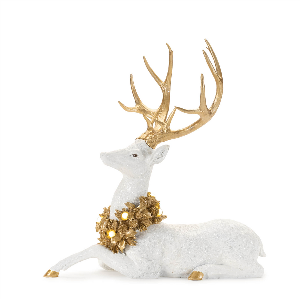 LED Holiday Deer Figurine (Set of 2) -Ship Only