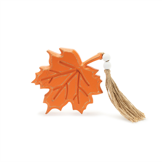 Jute Fall Leaf (Set of 2) -Ship Only