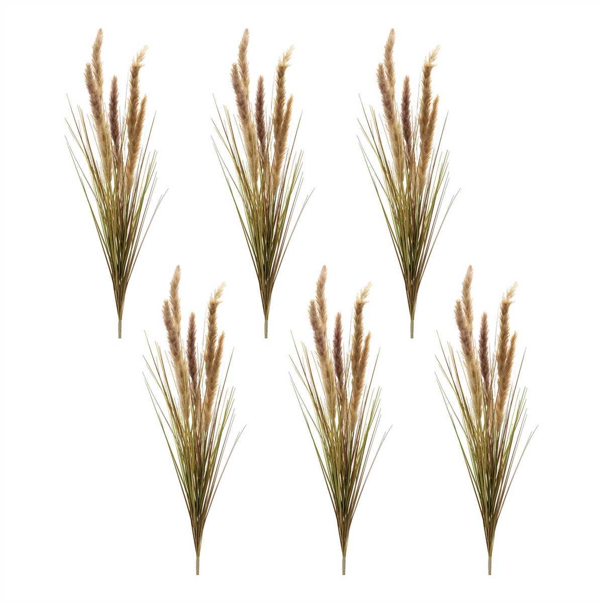 Foxtail Grass Bush (Set of 6) -Ship Only