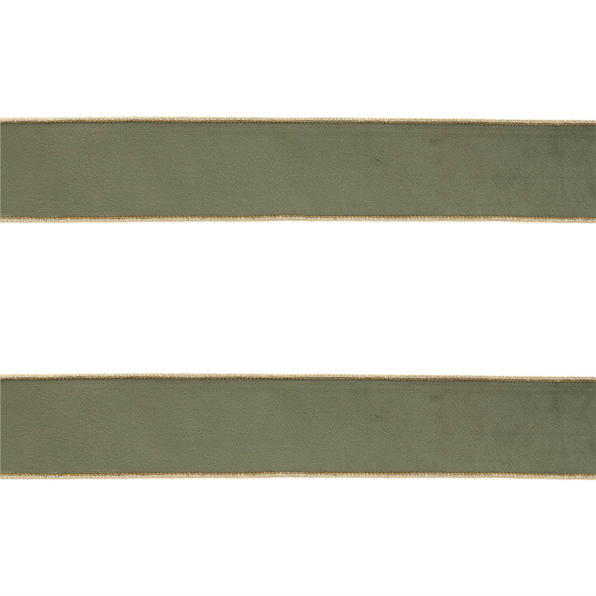 Green Wired Ribbon (Set of 2)