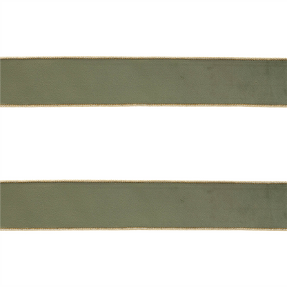 Green Wired Ribbon (Set of 2)