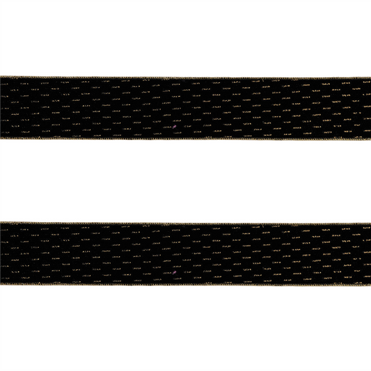 2.5” x 5 Yds. Wired Polyester (Set of 2) -Ship Only