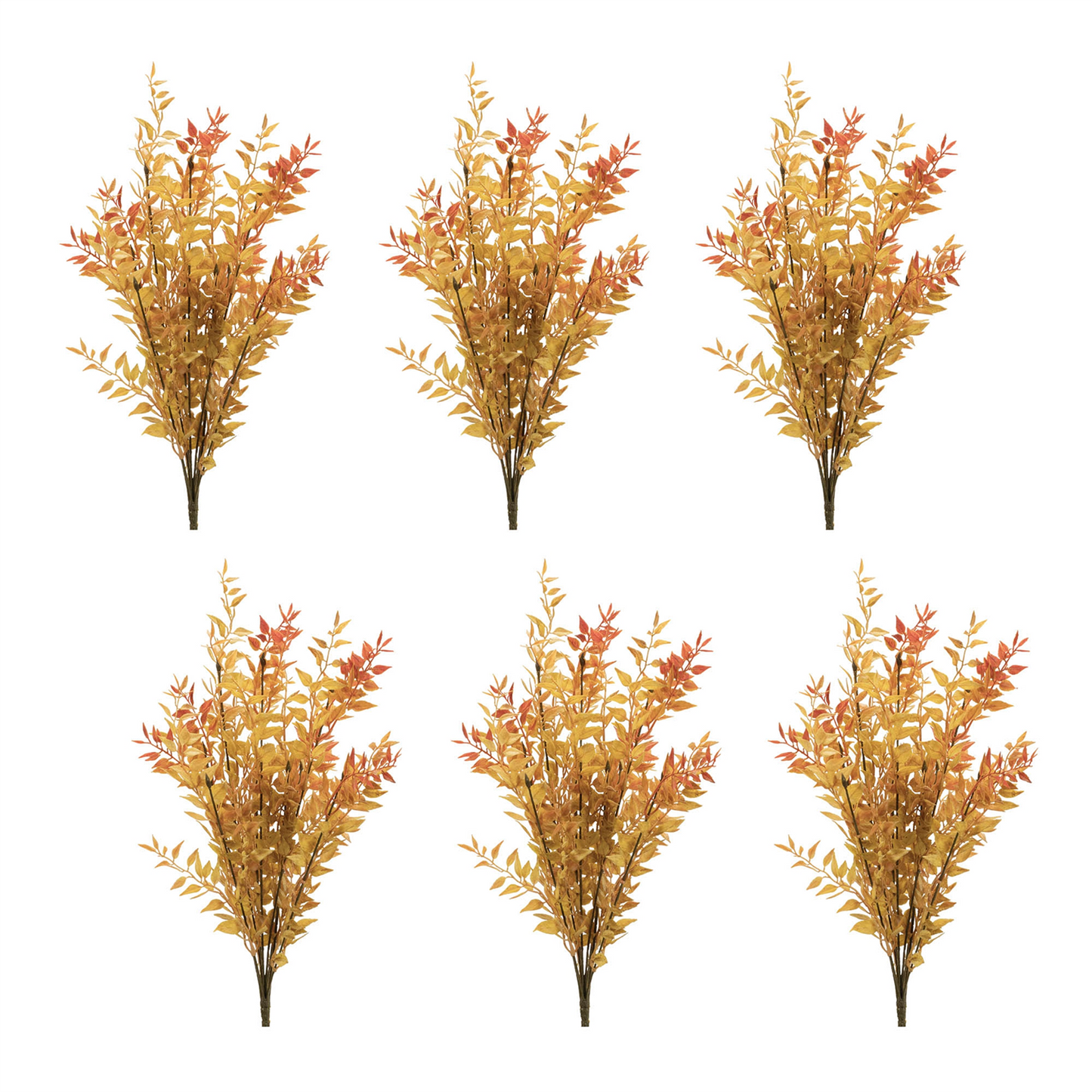Fall Foliage Bush (Set of 6)