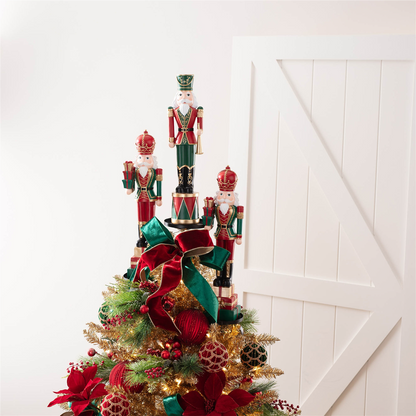 Metal Triple Tree Topper Platform 36"H