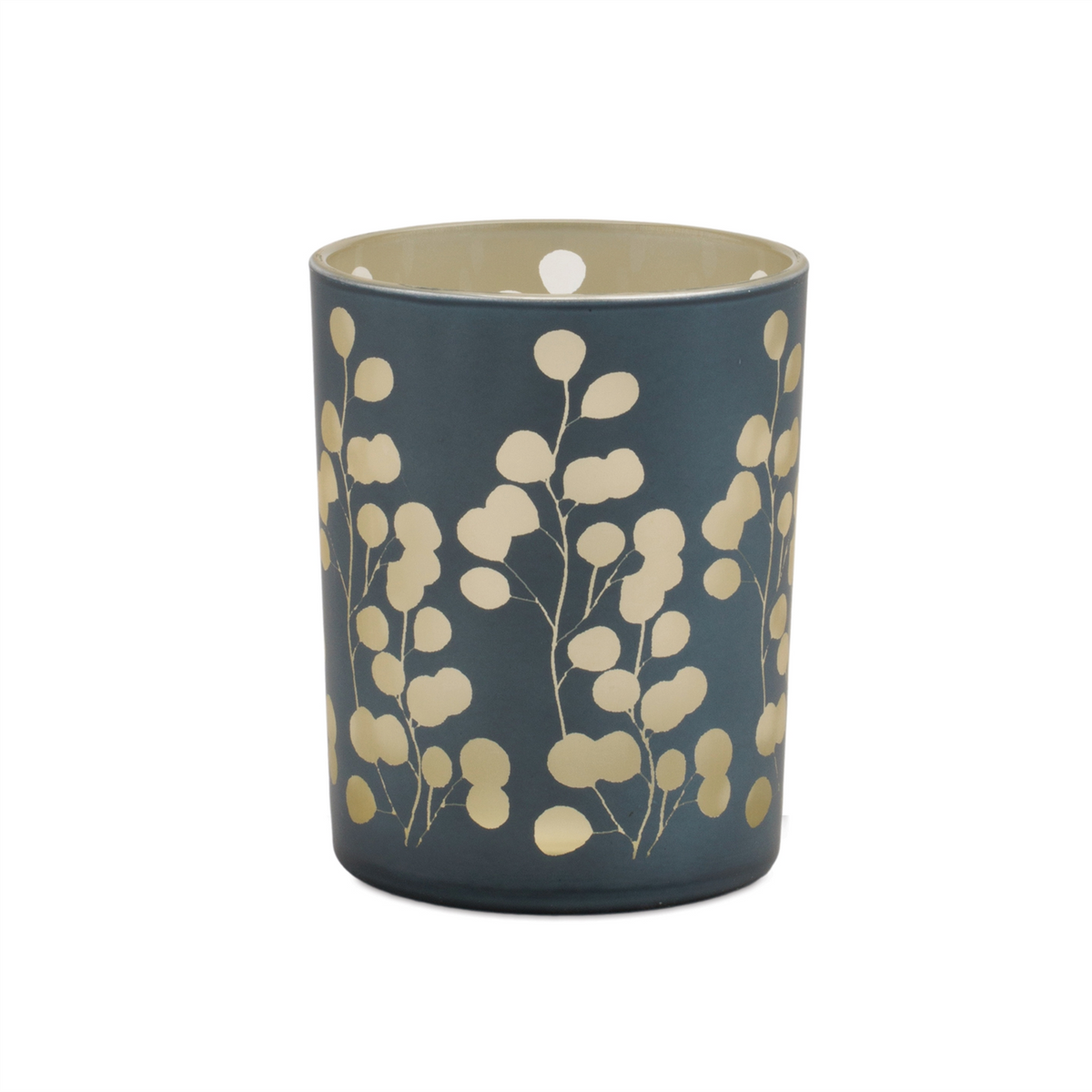 Frosted Foliage Candle Holder (Set of 2) -Ship Only