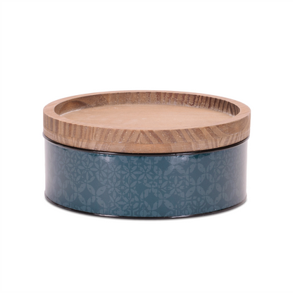 Blue Canisters (Set of 2)