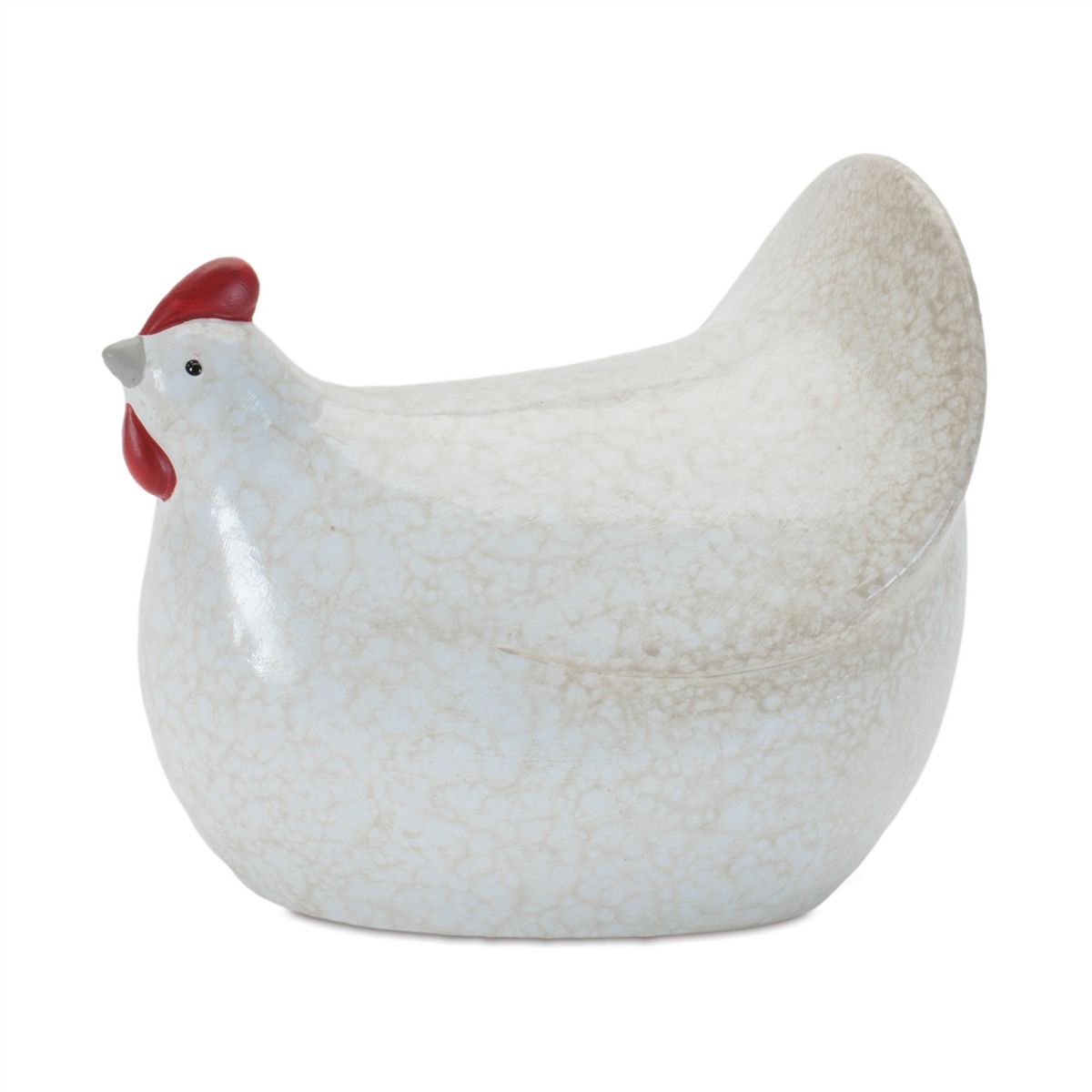 Chicken (Set of 4) 5"H x 6.5"H Terra Cotta -Ship Only