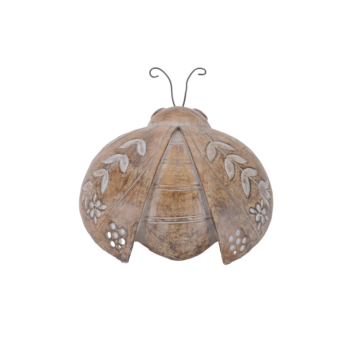Floral Etched Insect Shelf Sitter (Set of 4) -Ship Only