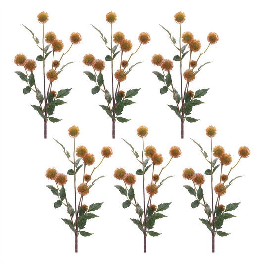Pod Branch (Set of 6) 28”H Fabric/Plastic -Ship Only