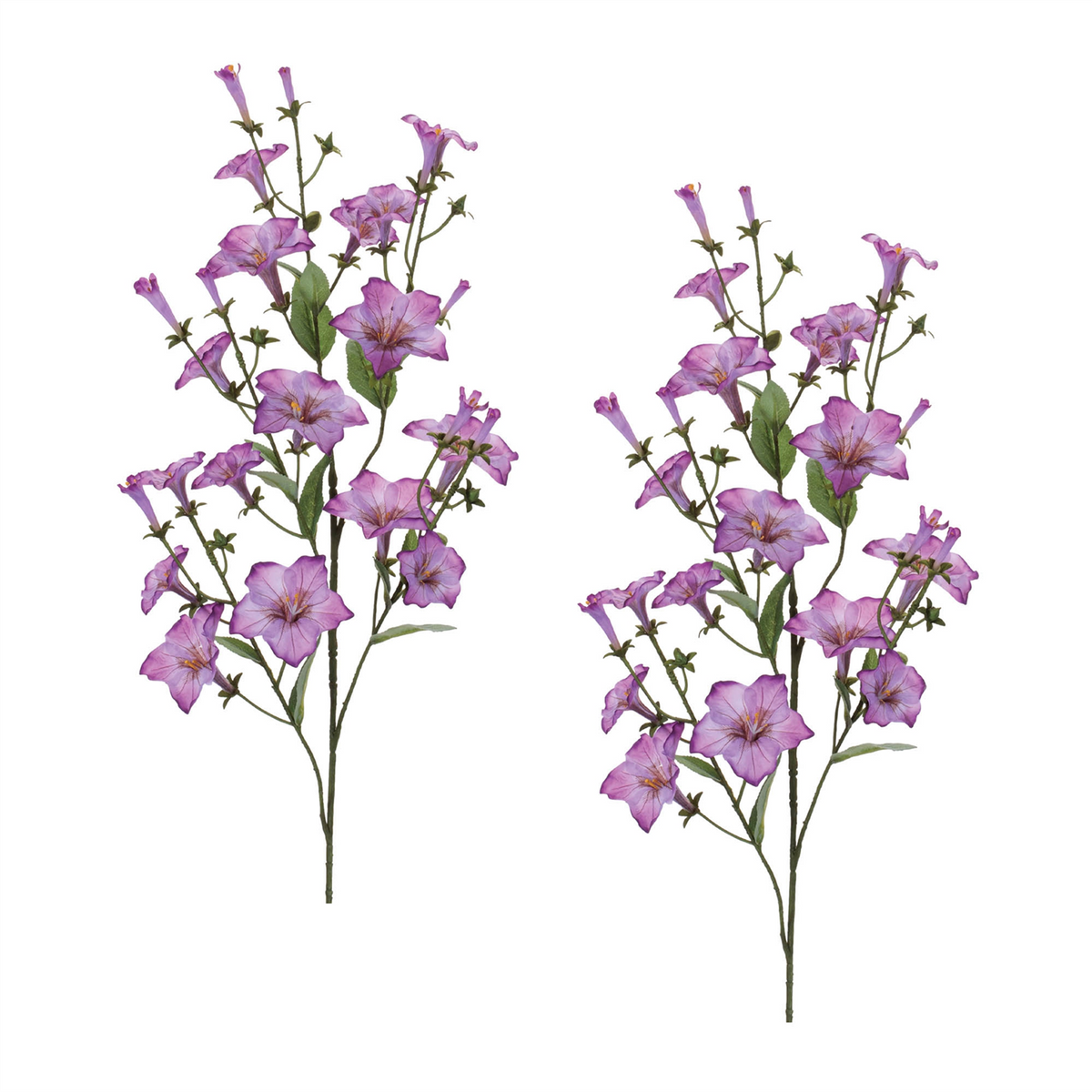Morning Glory Floral Spray (Set of 2)