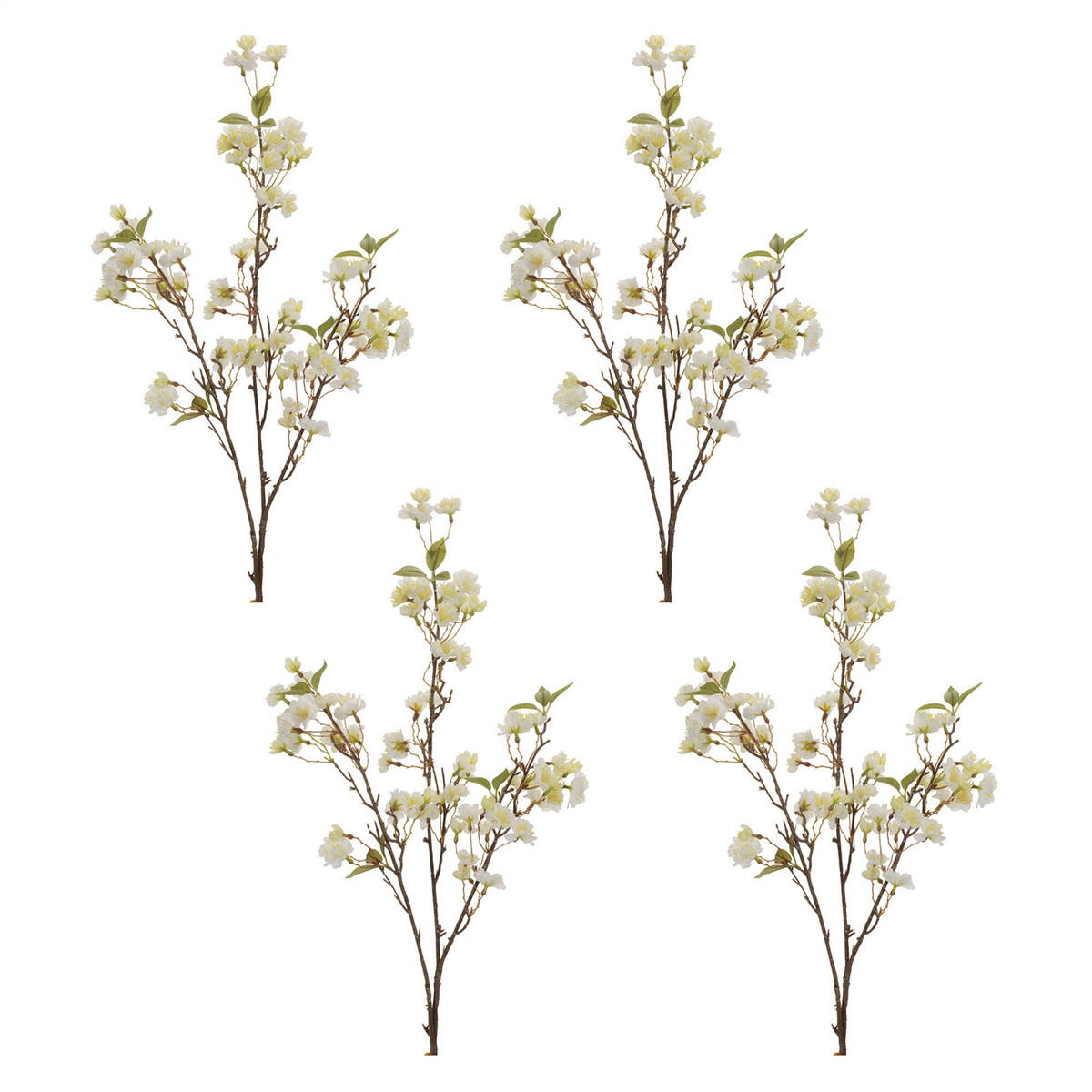 Blossom Floral Branch (Set of 4) -Ship Only