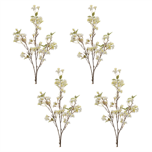 Blossom Floral Branch (Set of 4) -Ship Only