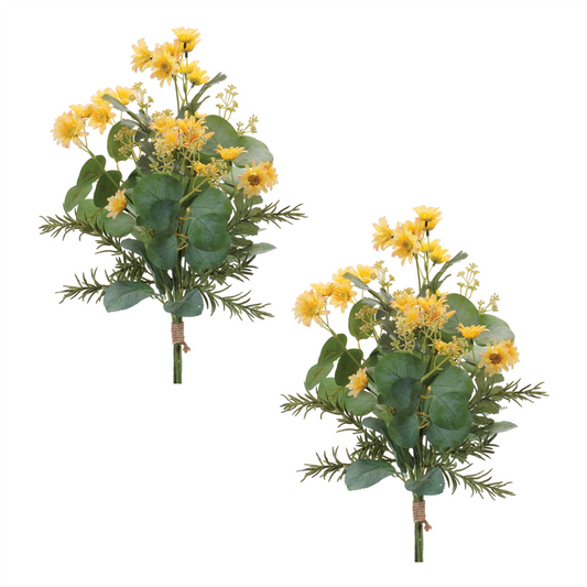 Mini Daisy Floral Bundle (Set of 2) -Ship Only