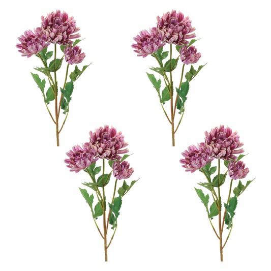 Mum Floral Spray (Set of 4) -Ship Only