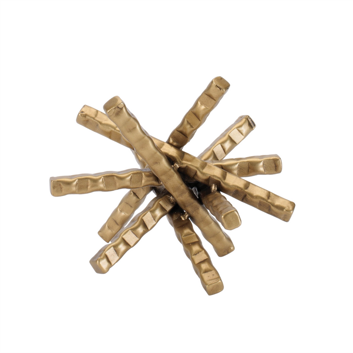 Décor Accent (Set of 4) 5"H, 6.5"H Iron -Ship Only