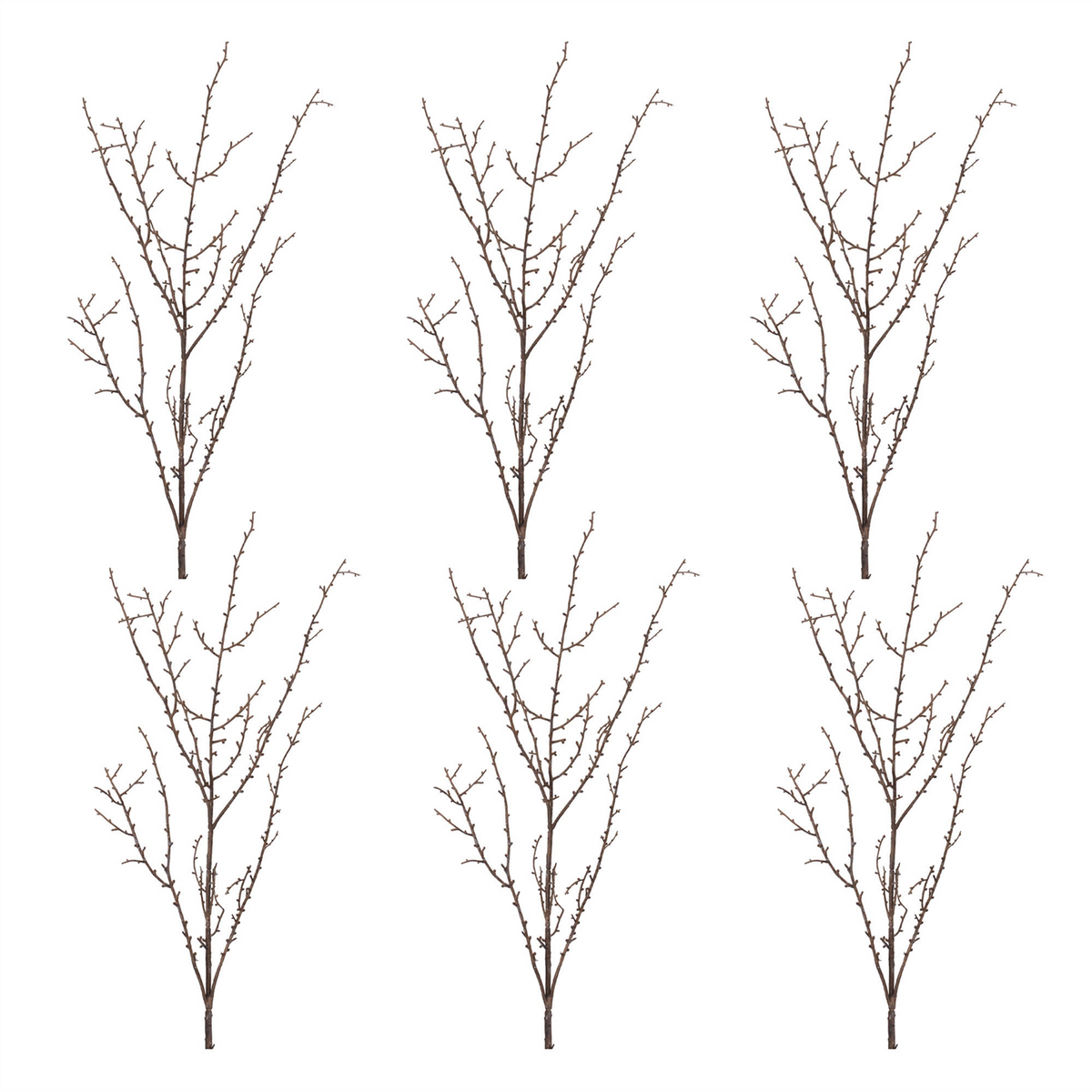 Birch Branch (Set of 6) 37”H Plastic -Ship Only