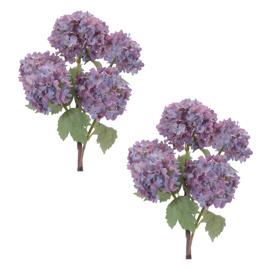 Hydrangea Floral Spray (Set of 2) -Ship Only
