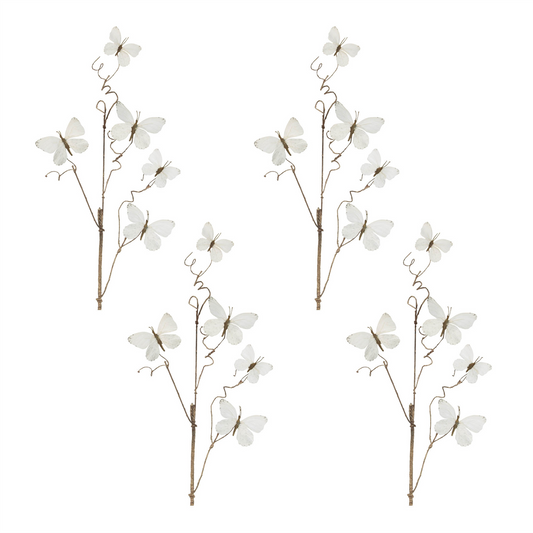 Butterfly Twig Spray (Set of 4) -Ship Only