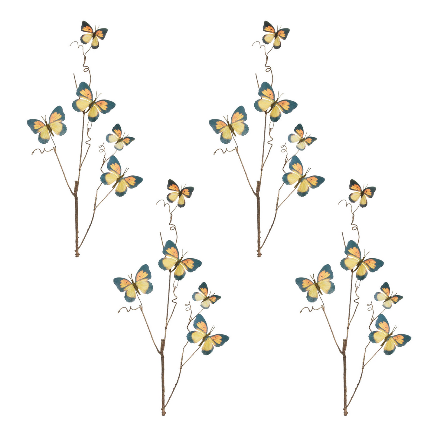 Butterfly Twig Spray (Set of 4)