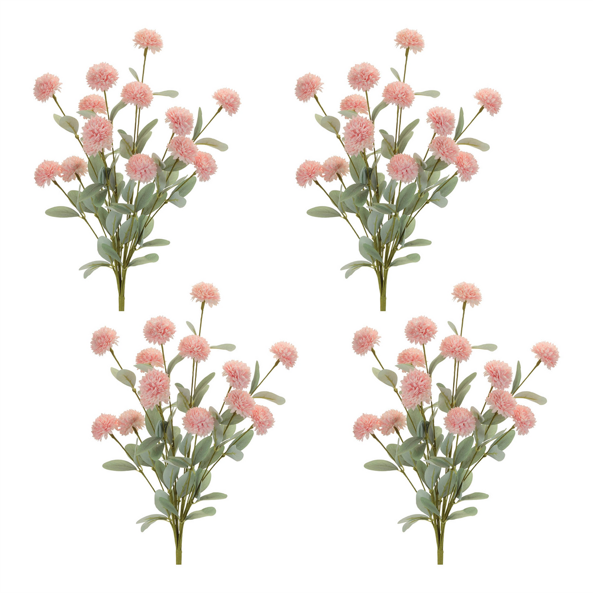 Mini Mum Floral Bush (Set of 4) -Ship Only