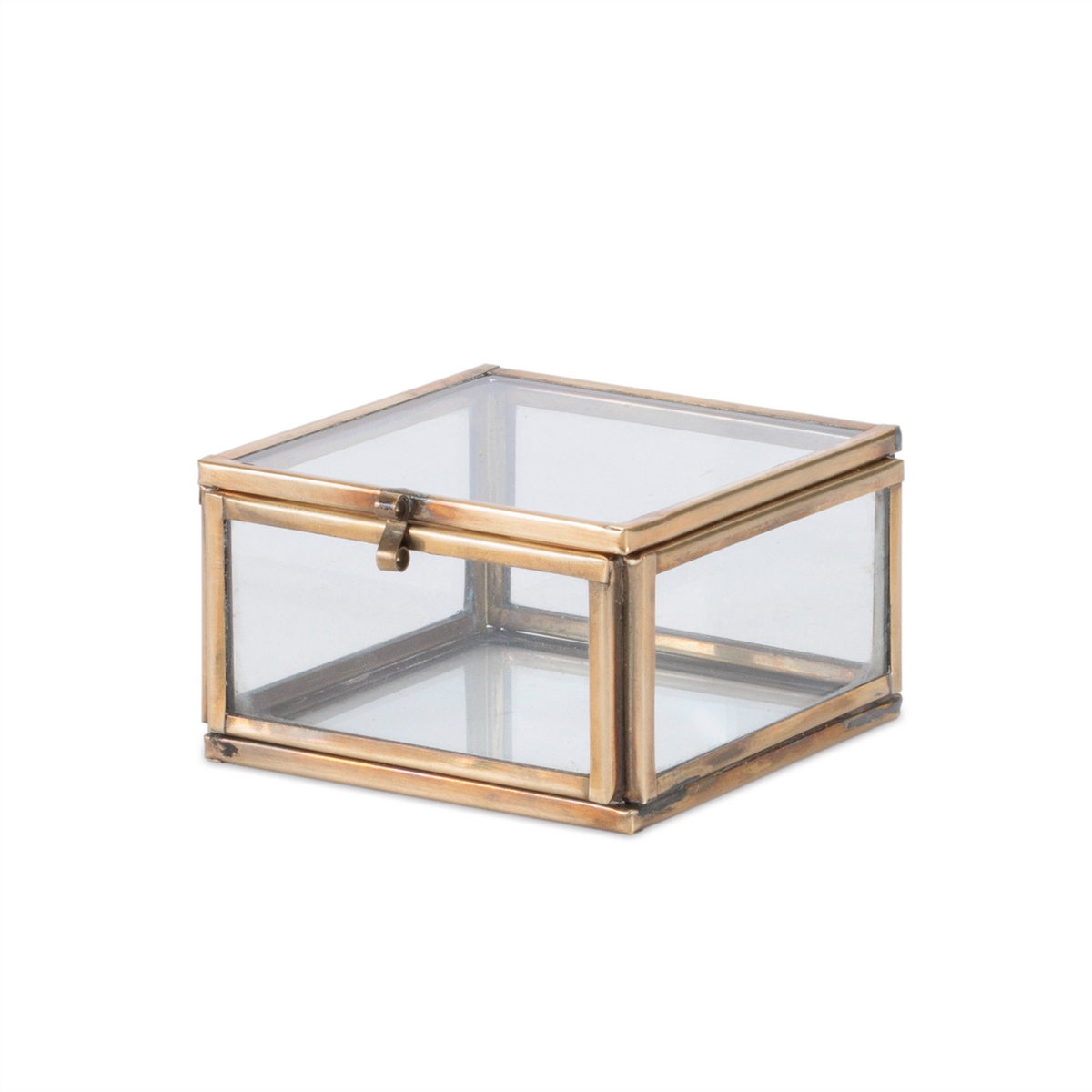 Decorative Glass Box (Set of 2) -Ship Only