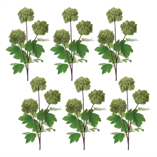 Snowball Branch (Set of 6) 29.5”H Polyester -Ship Only