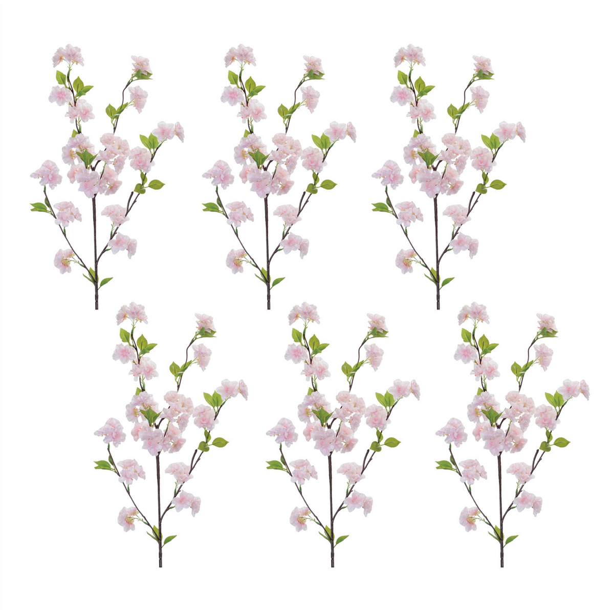 Apple Blossom Floral Branch (Set of 6) -Ship Only