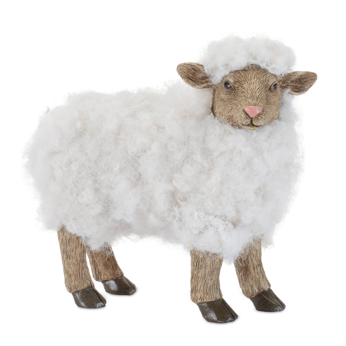 Furry Sheep Figurine (Set of 6) -Ship Only
