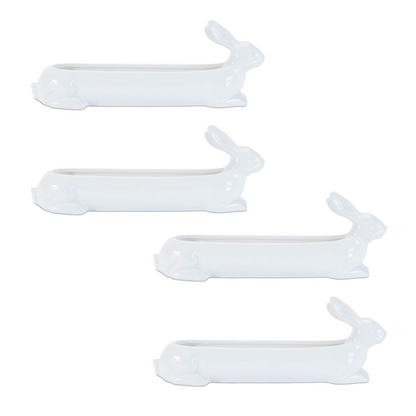 Ceramic Garden Bunny Planter (Set of 4)