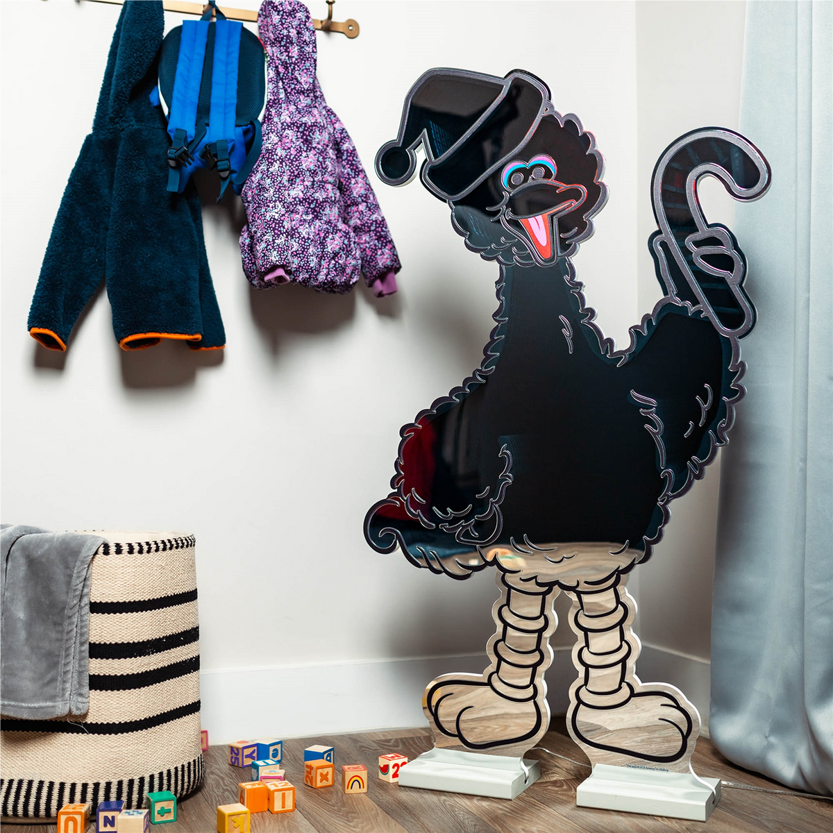 Sesame Street Big Bird Ekkolight 47"H Acrylic UL Plug