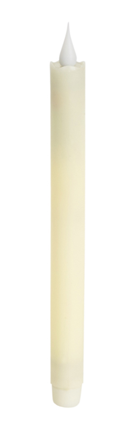 LED Wax Taper Candle with Moving Flame (Set of 4) -Ship Only