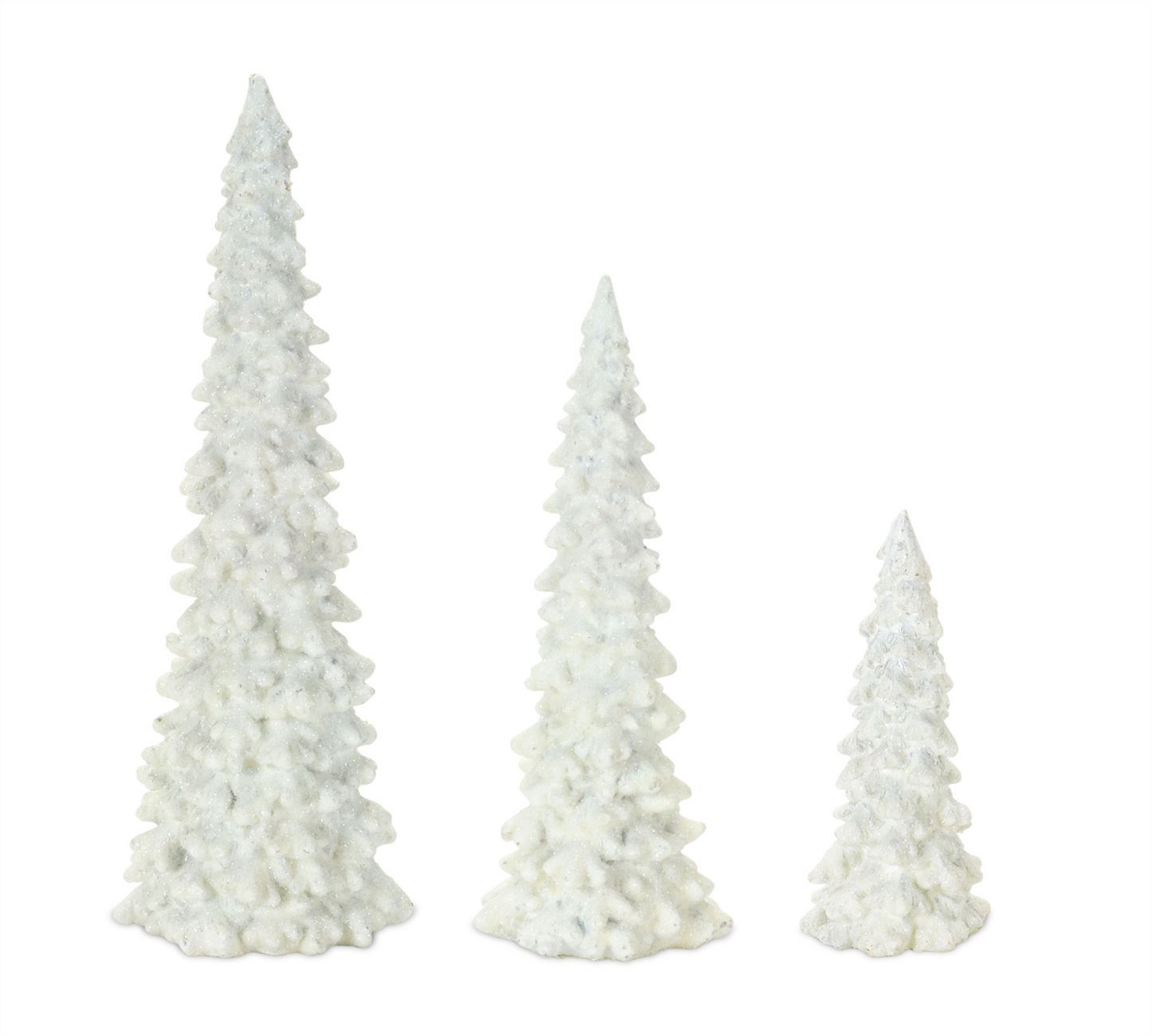 Off-White Tabletop Holiday Tree (Set of 6) -Ship Only
