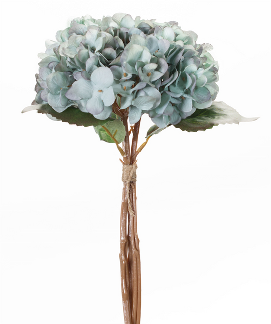 Hydrangea Bundle (Set of 12) 14.5"H Polyester -Ship Only