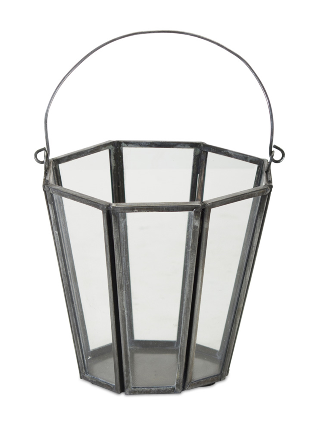 Iron Candle Holder Bucket with Handle (Set of 4) -Ship Only