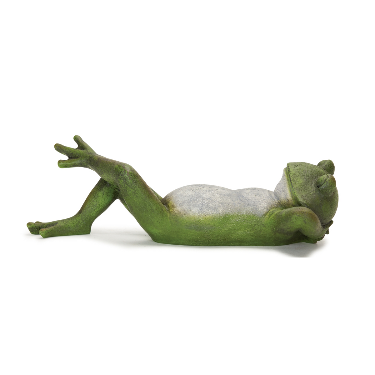 Lounging Garden Frog Figurine (Set of 3) -Ship Only