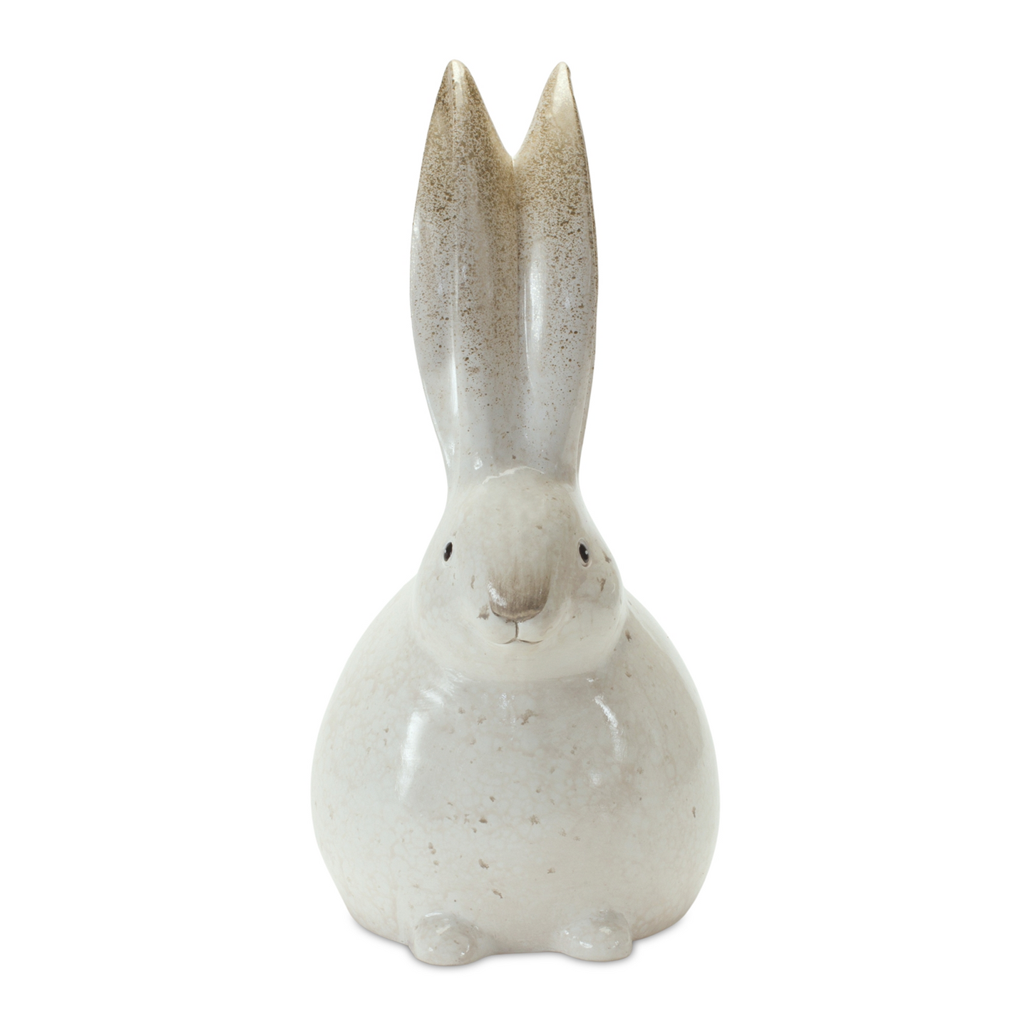 Rustic Terra Cotta Bunny Figurine (Set of 2) -Ship Only
