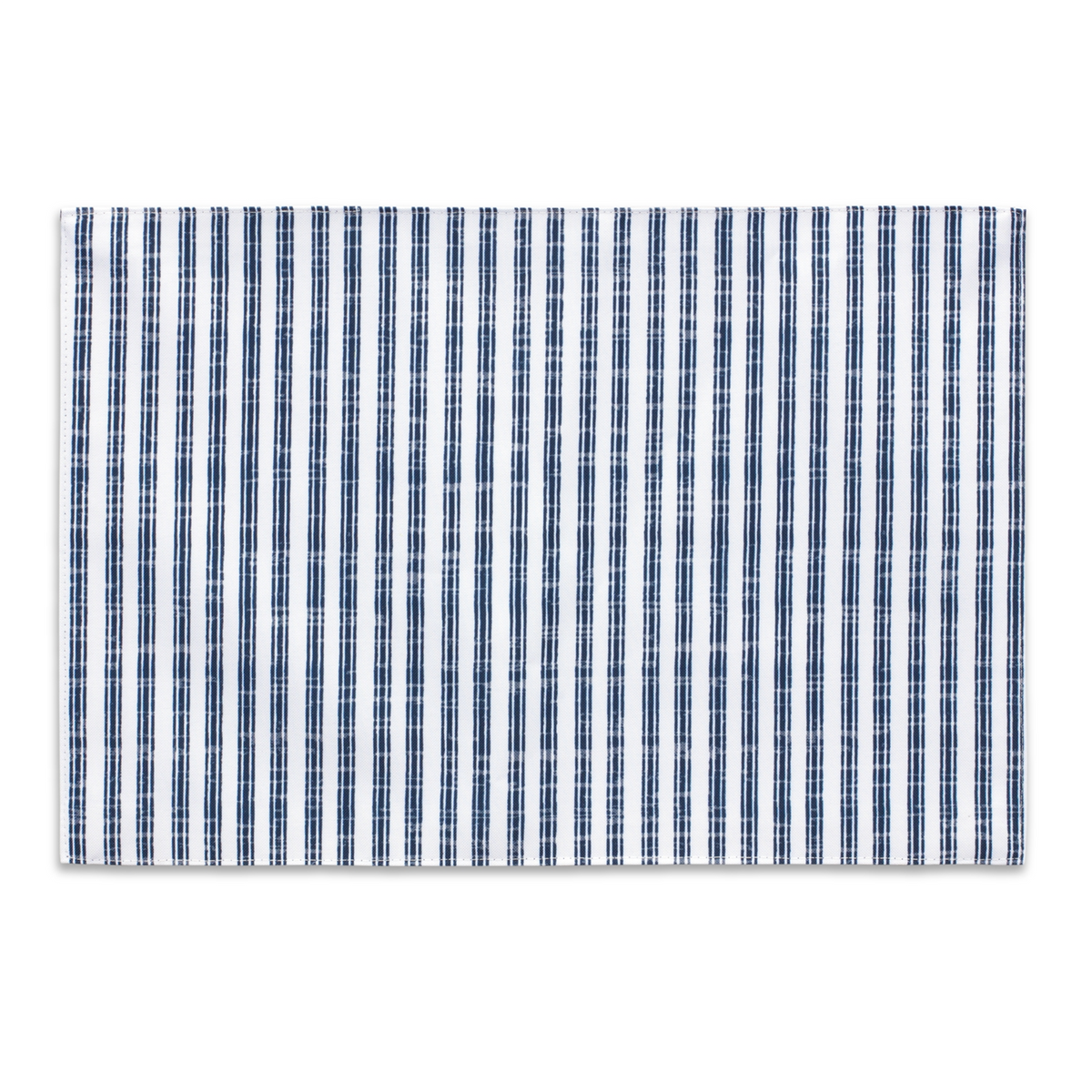 Blue and White Striped Dining Placemat (Set of 4) -Ship Only