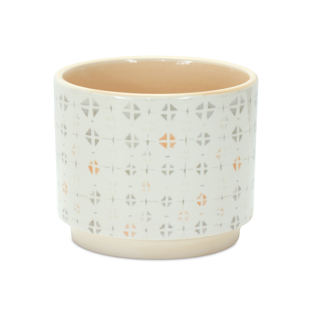 Blush Patterned Stacking Pot (Set of 3) -Ship Only