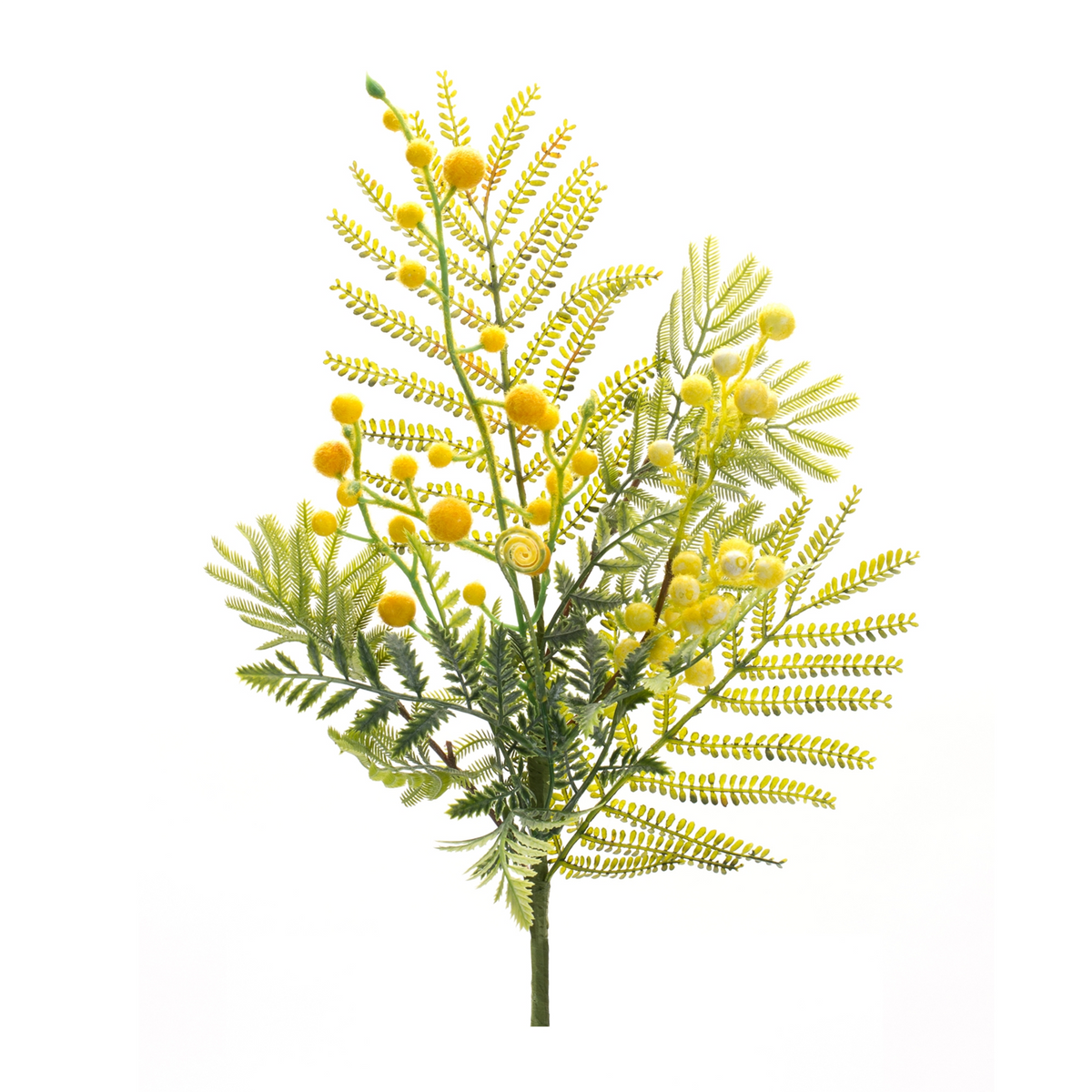 Mimosa Leaf Berry Spray (Set of 6) -Ship Only