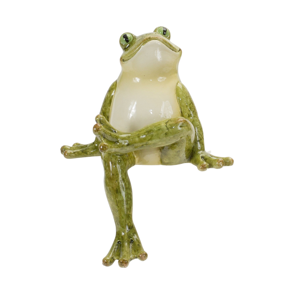 Stone Garden Frog Shelf Sitter (Set of 3) -Ship Only