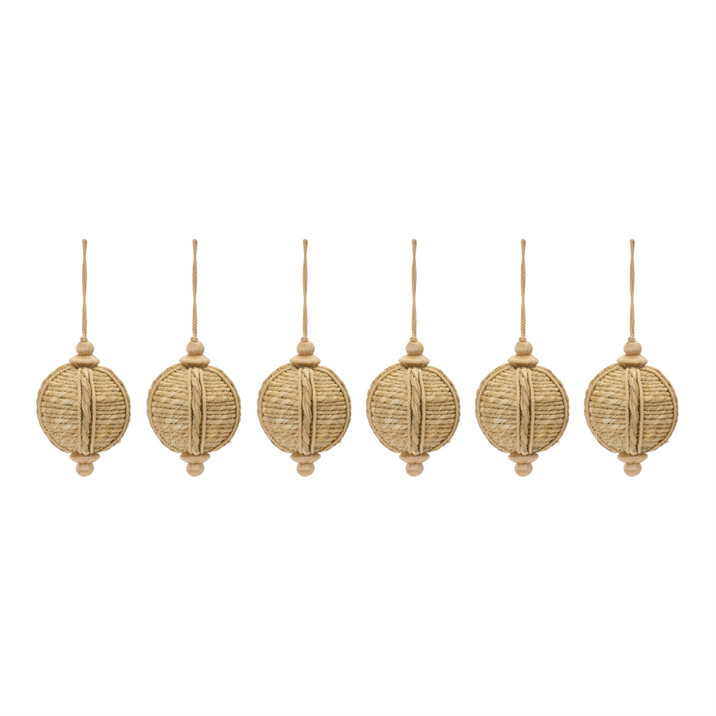 Jute Onion Ornament (Set of 6) -Ship Only